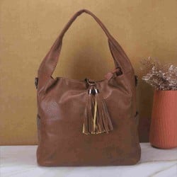 Women Brown Casual Shoulder Bag