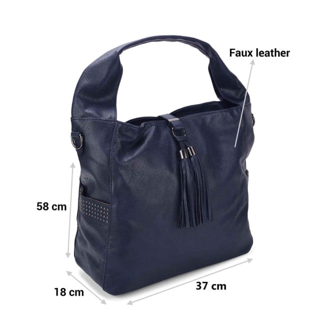 Mochi Women Navy Blue Casual Shoulder Bag (SKU: 66-523-17-10)