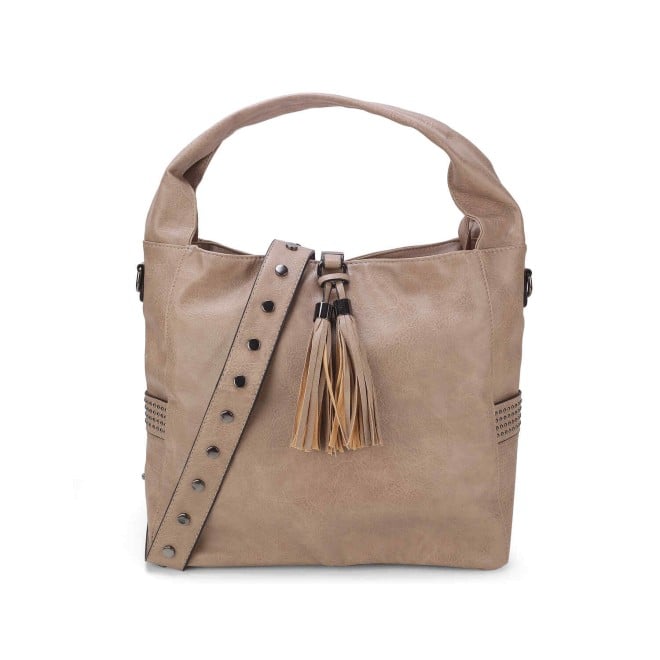 Mochi Women Beige Casual Shoulder Bag (SKU: 66-523-20-10)