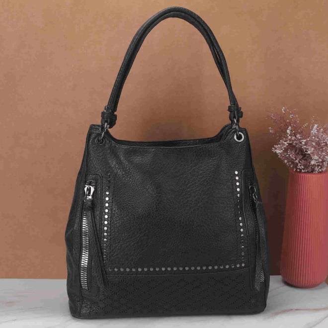 Mochi Women Black Casual Shoulder Bag (SKU: 66-524-11-10)