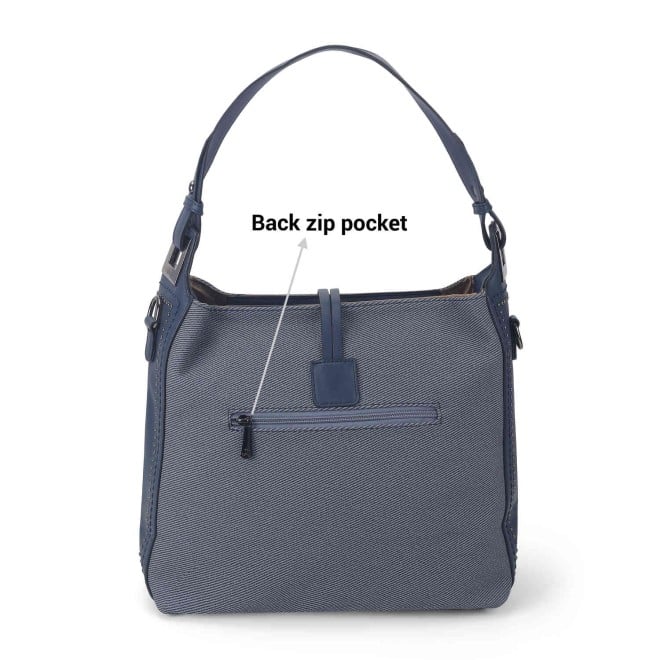 Mochi Women Navy Blue Casual Shoulder Bag (SKU: 66-525-17-10)