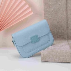 Women Blue Casual Sling Bag