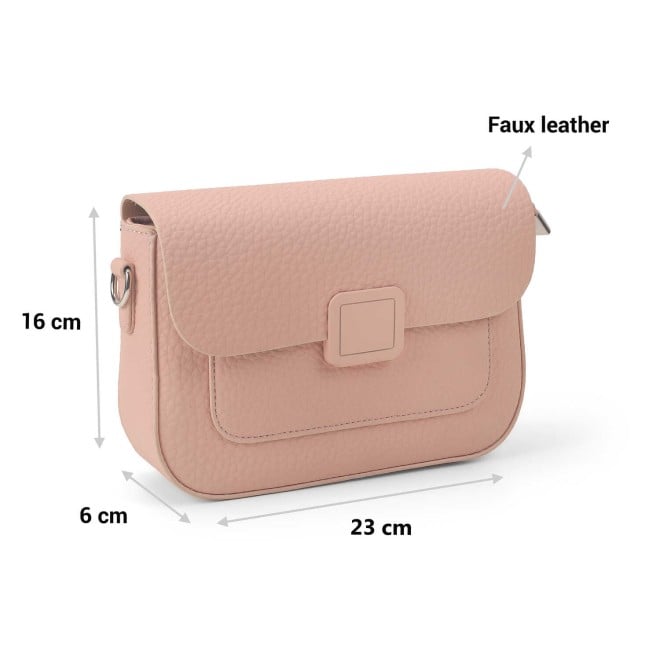 Mochi Women Pink Casual Sling Bag (SKU: 66-530-24-10)