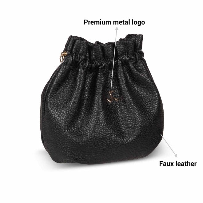 Mochi Women Black Casual Sling Bag (SKU: 66-536-11-10)