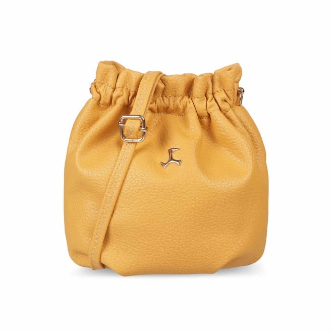 Mochi Women Yellow Casual Sling Bag (SKU: 66-536-33-10)