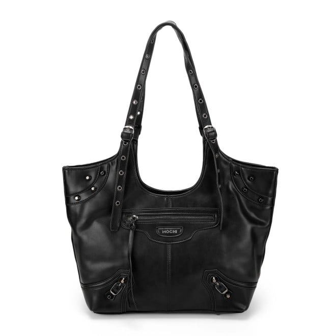 Mochi Women Black Casual Tote Bag (SKU: 66-572-11-10)