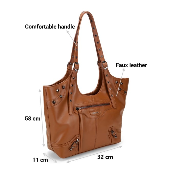 Mochi Women Brown Shoulder Bag (SKU: 66-572-12-10)