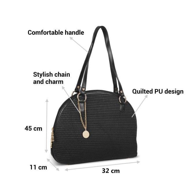 Mochi Women Black Casual Shoulder Bag (SKU: 66-573-11-10)