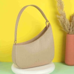 Women Beige Casual Shoulder Bag