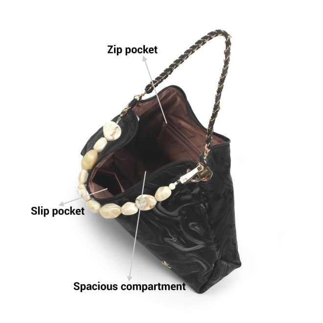 Mochi Women Black Hand Bags Shoulder Bag (SKU: 66-580-11-10)