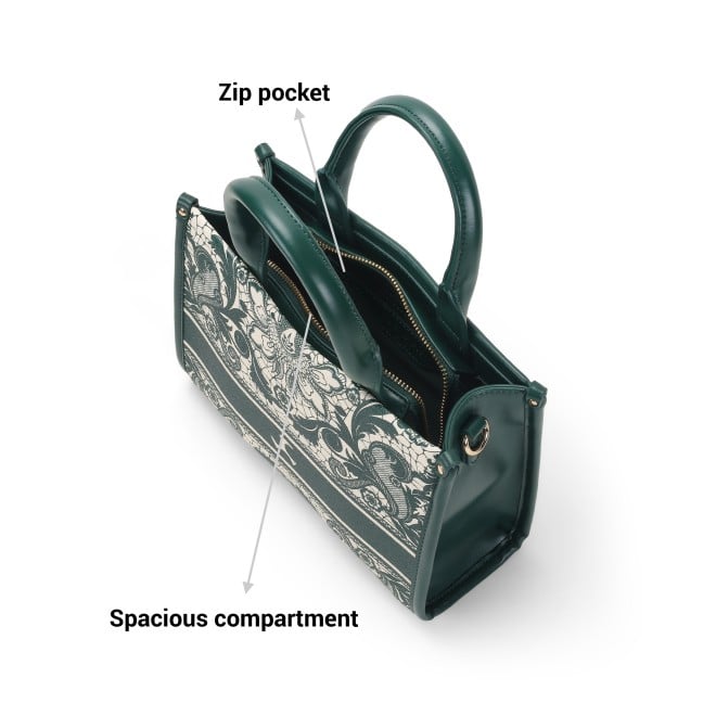Mochi Women Green Hand Bags Satchel Bags (SKU: 66-587-21-10)
