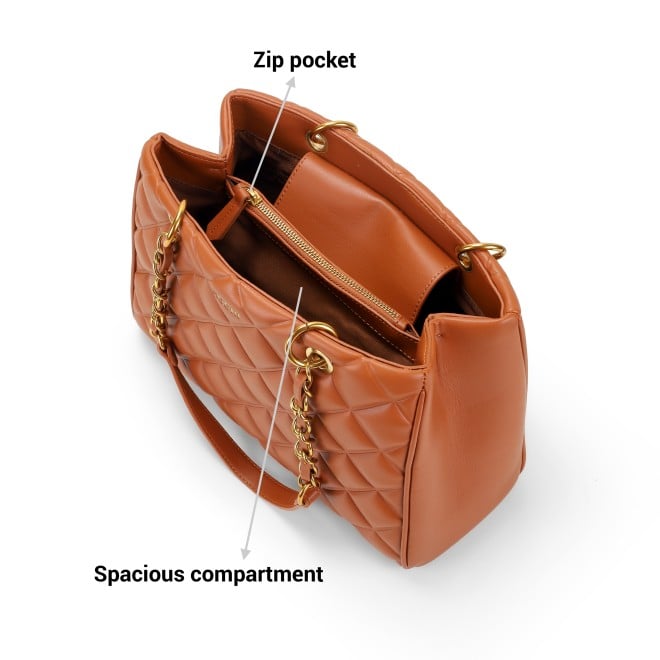 Mochi Women Tan Hand Bags Shoulder Bag (SKU: 66-591-23-10)