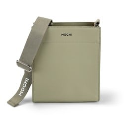 Women Green Hand Bags Zip Top Sling