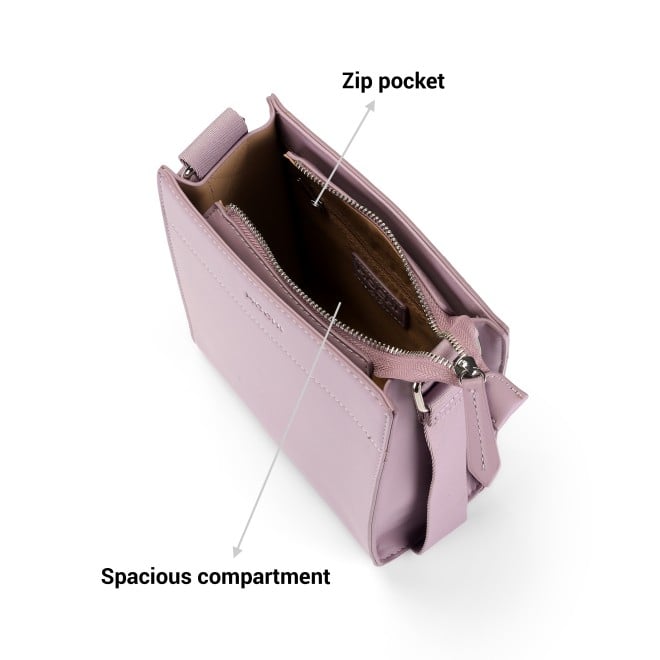 Mochi Women Purple Hand Bags Zip Top Sling (SKU: 66-593-26-10)
