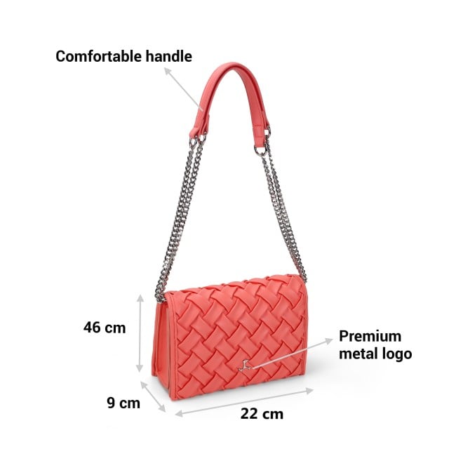 Mochi Women Pink Hand Bags Shoulder Bag (SKU: 66-594-24-10)