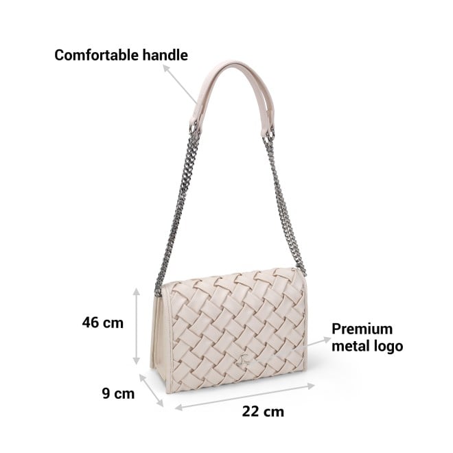 Mochi Women Off-White Hand Bags Shoulder Bag (SKU: 66-594-66-10)