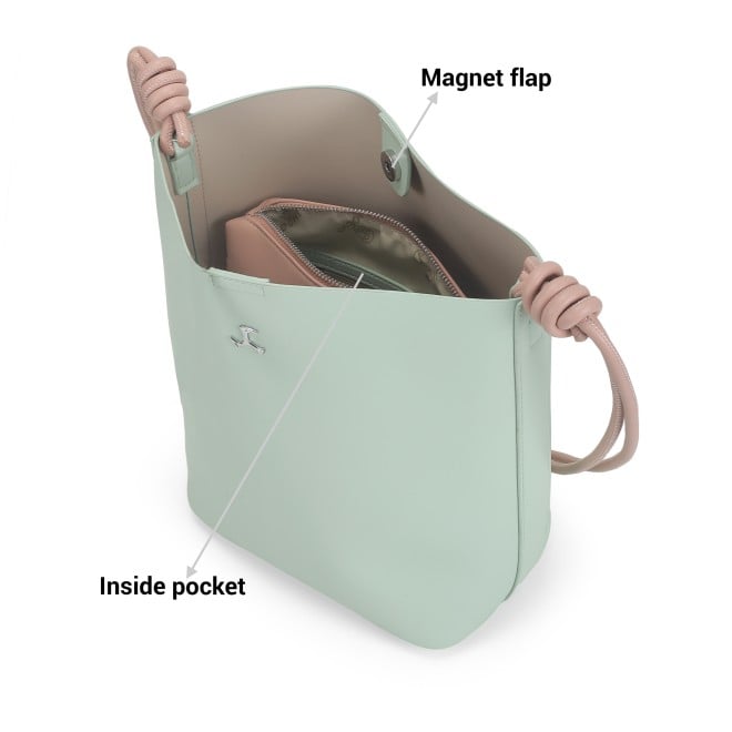 Mochi Women Light-Green Hand Bags Shoulder Bag (SKU: 66-596-60-10)