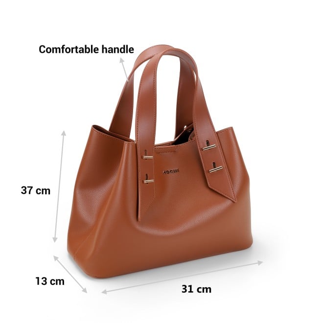 Mochi Women Brown Hand Bags Satchel Bags (SKU: 66-602-12-10)