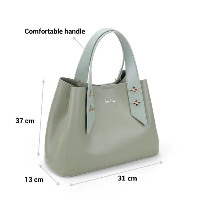 Mochi Women Light-Green Hand Bags Satchel Bags (SKU: 66-602-60-10)