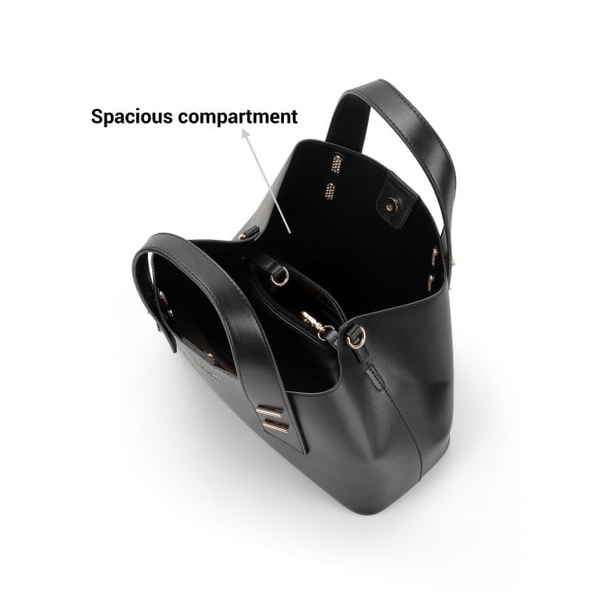 Mochi Women Black Hand Bags Satchel Bags (SKU: 66-602-11-10)