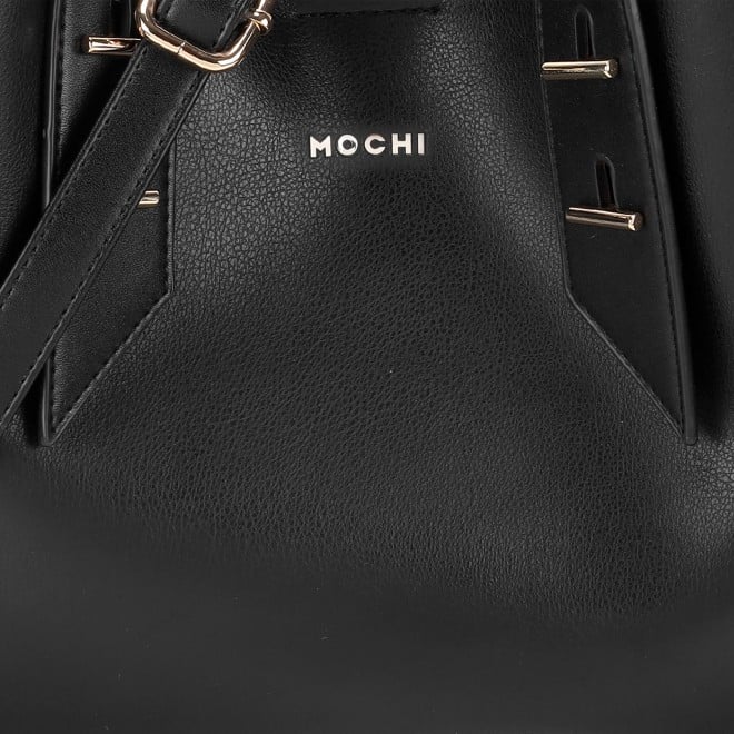 Mochi Women Black Hand Bags Satchel Bags (SKU: 66-602-11-10)
