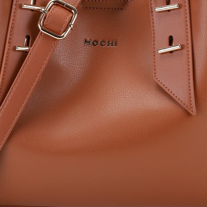 Mochi Women Brown Hand Bags Satchel Bags (SKU: 66-602-12-10)