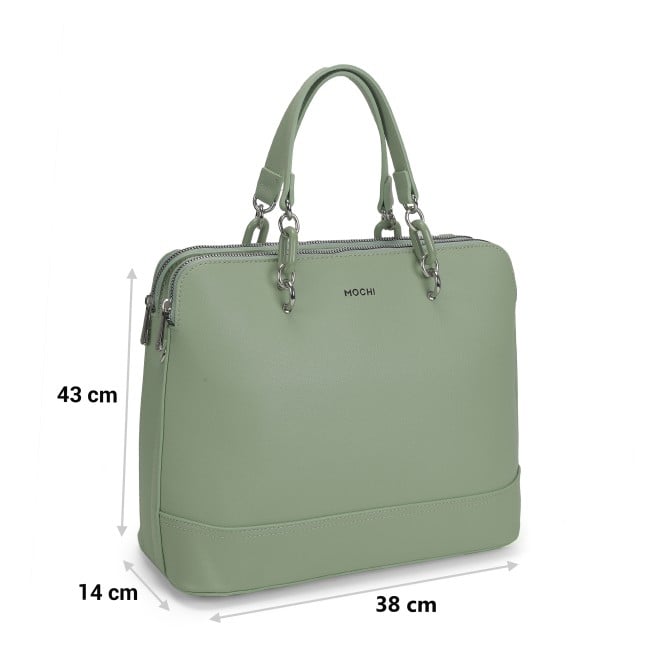 Mochi Women Green Hand Bags Satchel Bags (SKU: 66-604-21-10)