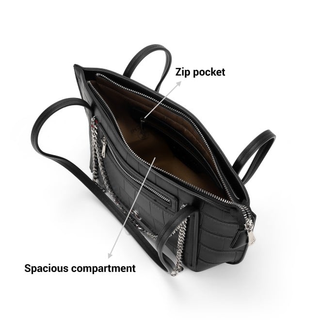 Mochi Women Black Hand Bags Shoulder Bag (SKU: 66-608-11-10)
