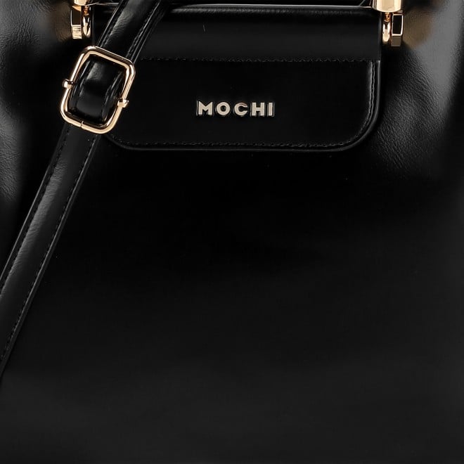 Mochi Women Black Hand Bags Satchel Bags (SKU: 66-609-11-10)