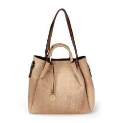 Women Beige Hand Bags Satchel Bags