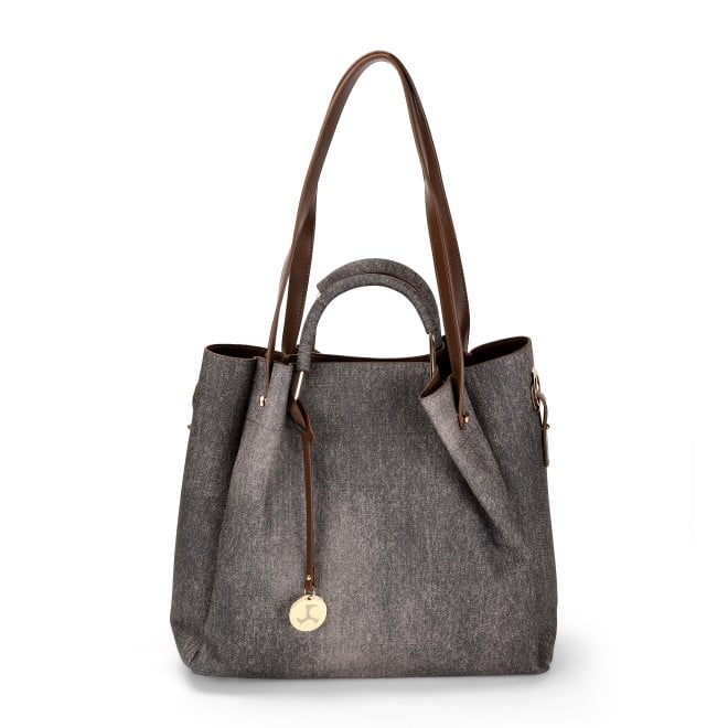 Mochi Women Grey Hand Bags Satchel Bags