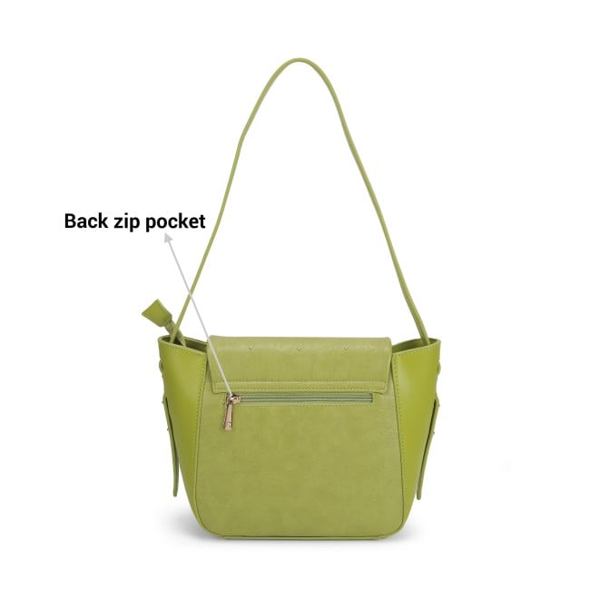 Mochi Women Green Hand Bags Shoulder Bag (SKU: 66-611-21-10)