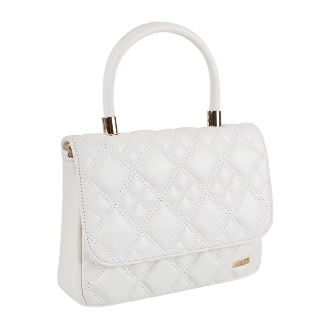 Mochi Women White Satchel Bag (SKU: 66-62-16-10)