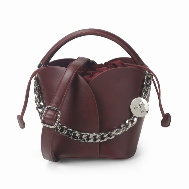 Mochi Women Maroon Hand Bags Potlis