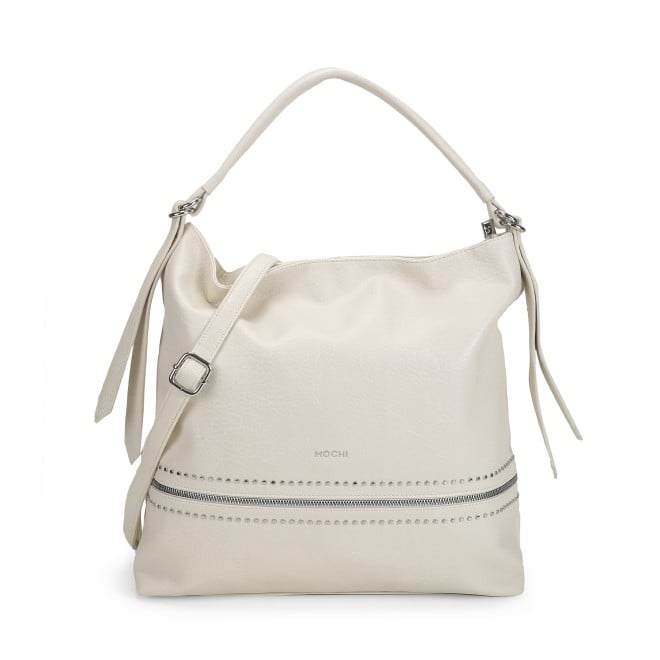 Mochi Women Off-White Hand Bags Shoulder Bag
