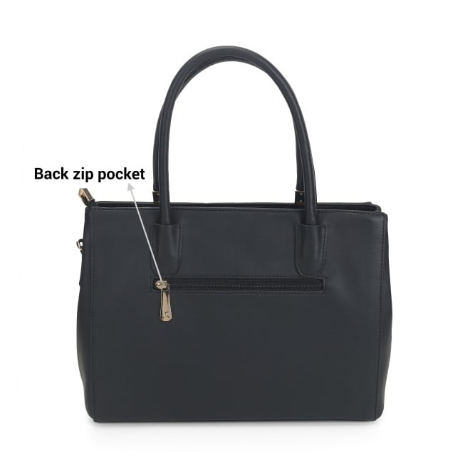 Mochi Women Black Hand Bags Satchel Bags (SKU: 66-645-11-10)