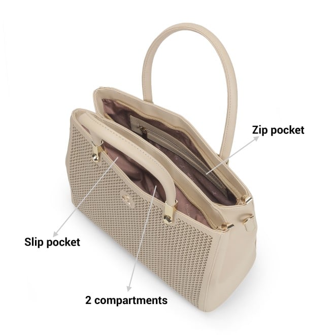 Mochi Women Beige Hand Bags Satchel Bags (SKU: 66-645-20-10)