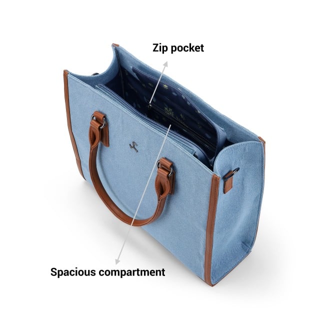 Mochi Women Blue Hand Bags Satchel Bags (SKU: 66-647-45-10)