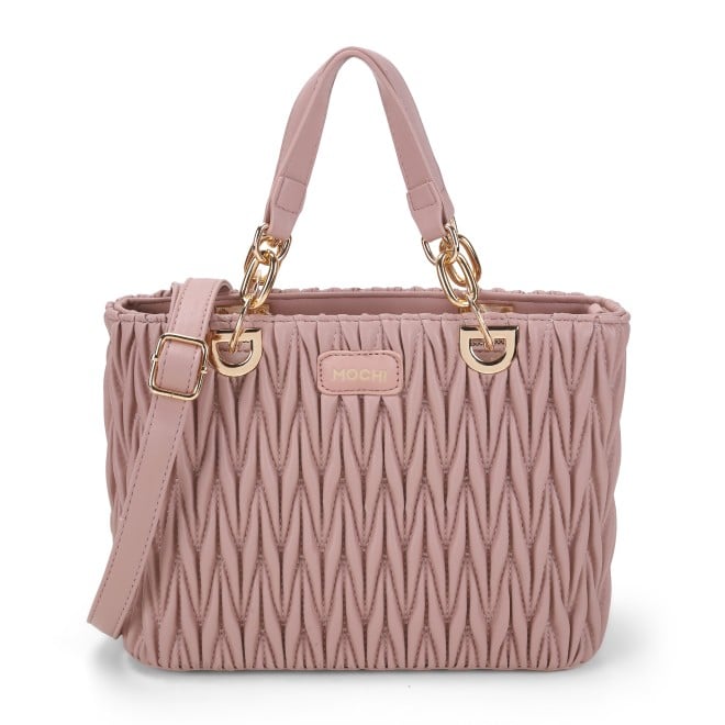 Mochi Women Pink Hand Bags Satchel Bags