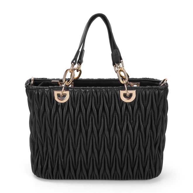 Mochi Women Black Hand Bags Satchel Bags (SKU: 66-650-11-10)