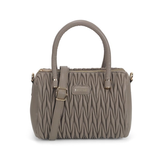 Mochi Women Grey Hand Bags Satchel Bags