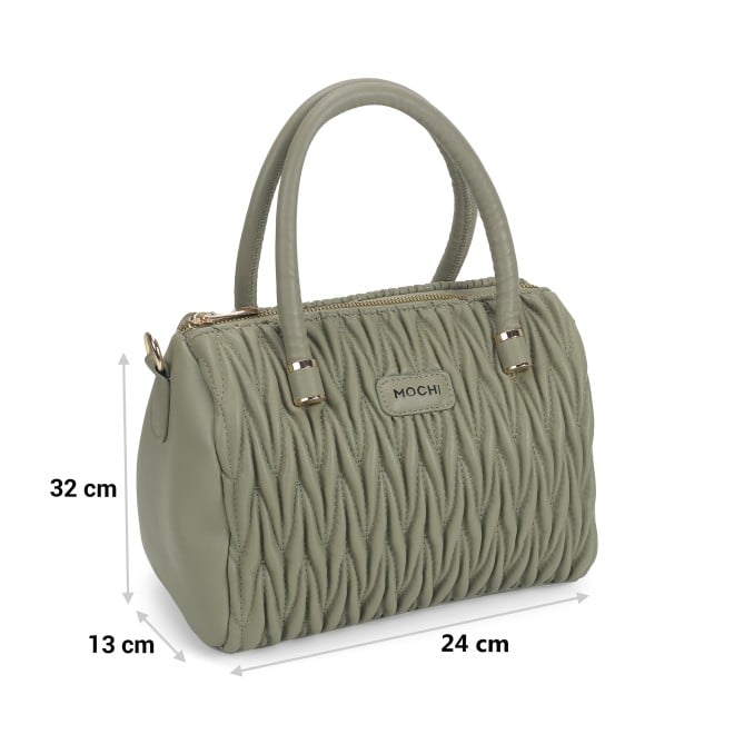 Mochi Women Light-Green Hand Bags Satchel Bags (SKU: 66-651-60-10)