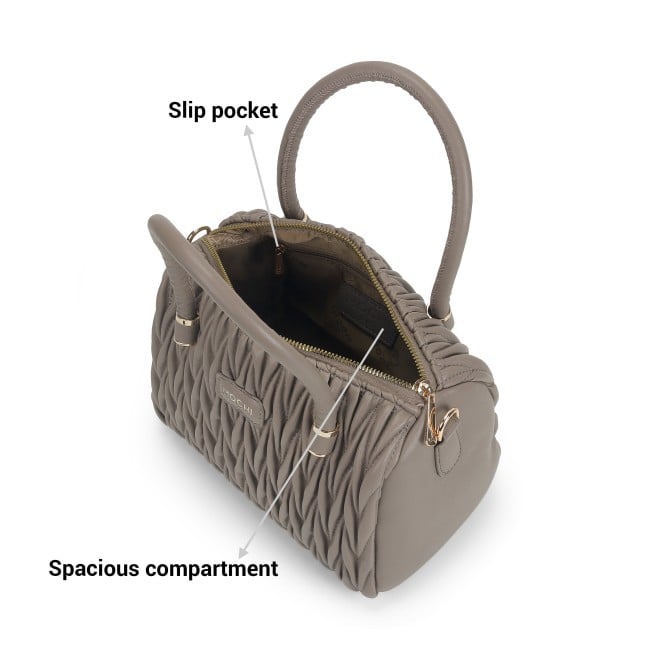 Mochi Women Grey Hand Bags Satchel Bags (SKU: 66-651-14-10)