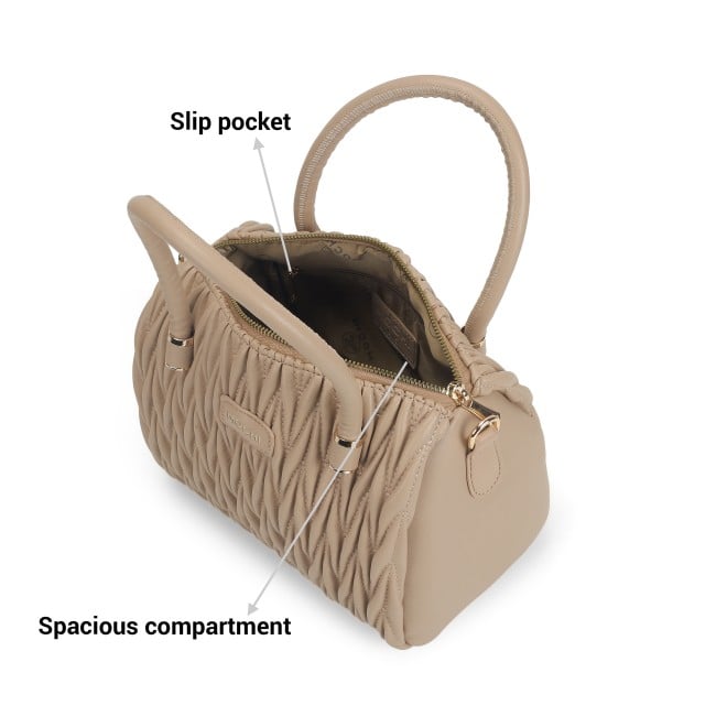 Mochi Women Khaki Hand Bags Satchel Bags (SKU: 66-651-62-10)