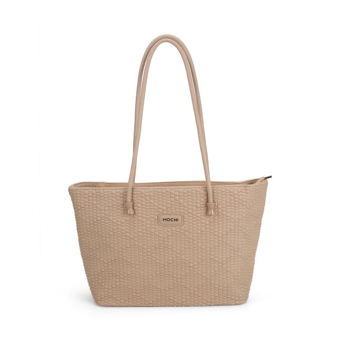 Mochi Women Khaki Hand Bags Tote bag