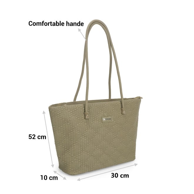 Mochi Women Green Hand Bags Tote bag (SKU: 66-652-21-10)