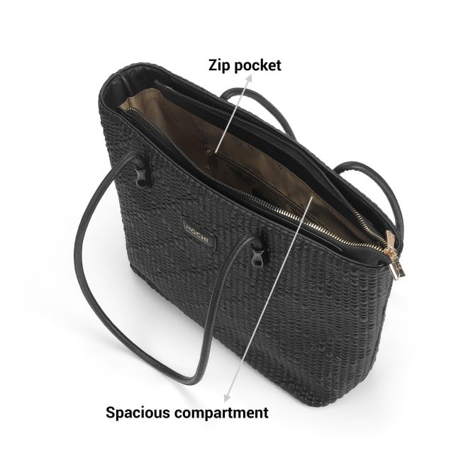 Mochi Women Black Hand Bags Tote bag (SKU: 66-652-11-10)