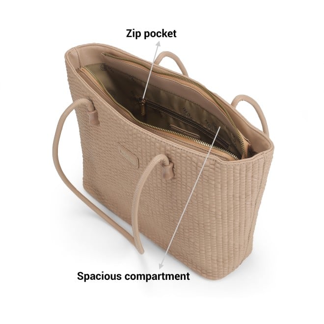Mochi Women Khaki Hand Bags Tote bag (SKU: 66-652-62-10)