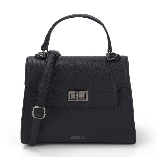Mochi Women Black Hand Bags Satchel Bags (SKU: 66-656-11-10)