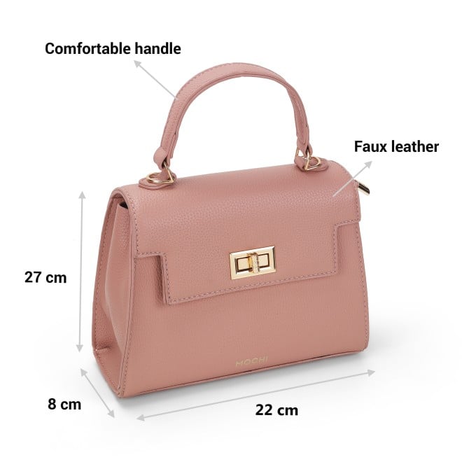 Mochi Women Pink Hand Bags Satchel Bags (SKU: 66-656-24-10)
